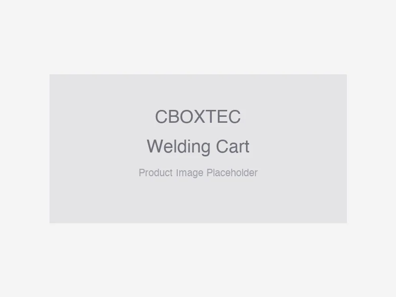 Мобильная сварочная тележка CBOXTEC со встроенным роботом CTC-HJ, источником питания, подающим механизмом и газовым баллоном